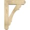 Ekena Millwork Olympic Craftsman Rough Sawn Bracket w/ Offset Brace, Douglas Fir, 6"W x 20"D x 28"H BKT0604X20X28OLY04RDF - alternate 2